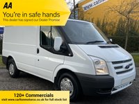 USED 2013 63 FORD TRANSIT 260 TDCi 100 SWB LOW ROOF PANEL VAN FWD 