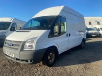 USED 2012 62 FORD TRANSIT 2.2 300 H/R 99 BHP HEATED WINDSCREEN + SERVICE RECORD