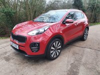 USED 2017 17 KIA SPORTAGE 2.0 CRDI KX-4 5d 182 BHP ZERO DEPOSIT FINANCE AVAILABLE