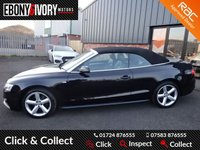 USED 2012 12 AUDI A5 1.8 TFSI S LINE S/S 2d 170 BHP + FULL SERVICE HISTORY + 1 YEAR MOT AND BREAKDOWN COVER