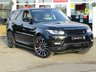 USED 2015 15 LAND ROVER RANGE ROVER SPORT 3.0 SDV6 HSE DYNAMIC 5d 288 BHP Finished in SANTORINI BLACK METALIC with contrasting HEATED LEATHER SEATS. This car is a good choice if you want a posh car that's brilliant for family life. Features include Tinted Windows, Pan Roof, Rear view camera, Heated front and rear Leather Seats, Sat Nav, DAB, Cruise, 22 " Alloys, Red Calipers and much more. Land Rover Dealer serviced at 10199 miles, 18780 miles, 39667 miles, 58335 miles, 71988 miles, 85223 miles and at 91351 miles.