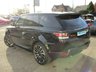 USED 2015 15 LAND ROVER RANGE ROVER SPORT 3.0 SDV6 HSE DYNAMIC 5d 288 BHP Finished in SANTORINI BLACK METALIC with contrasting HEATED LEATHER SEATS. This car is a good choice if you want a posh car that's brilliant for family life. Features include Tinted Windows, Pan Roof, Rear view camera, Heated front and rear Leather Seats, Sat Nav, DAB, Cruise, 22 " Alloys, Red Calipers and much more. Land Rover Dealer serviced at 10199 miles, 18780 miles, 39667 miles, 58335 miles, 71988 miles, 85223 miles and at 91351 miles.