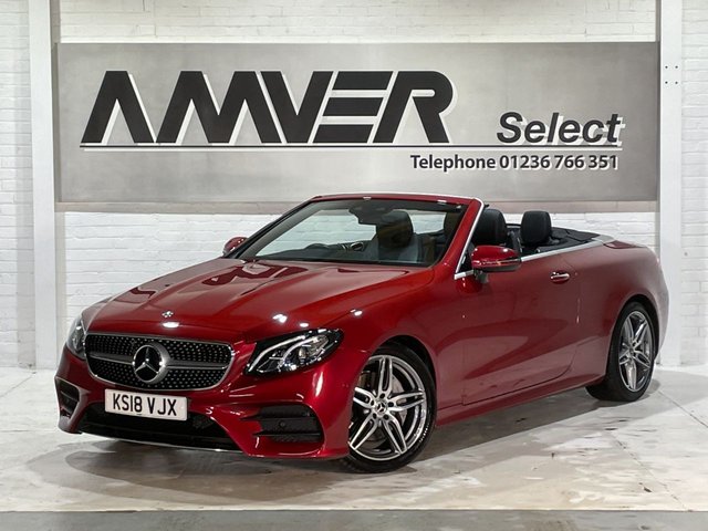 2018 18 Mercedes-Benz E-Class 2.0 E 220 D AMG LINE PREMIUM 2d 192 BHP