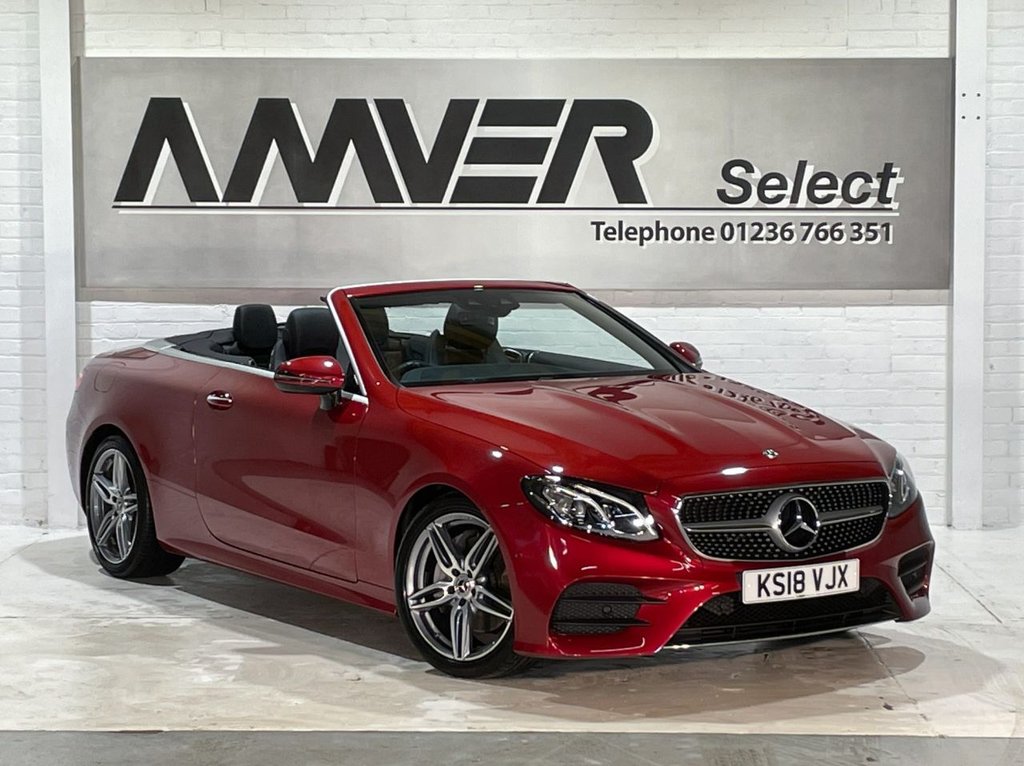 USED 2018 18 MERCEDES-BENZ E-CLASS 2.0 E 220 D AMG LINE PREMIUM 2d 192 BHP 