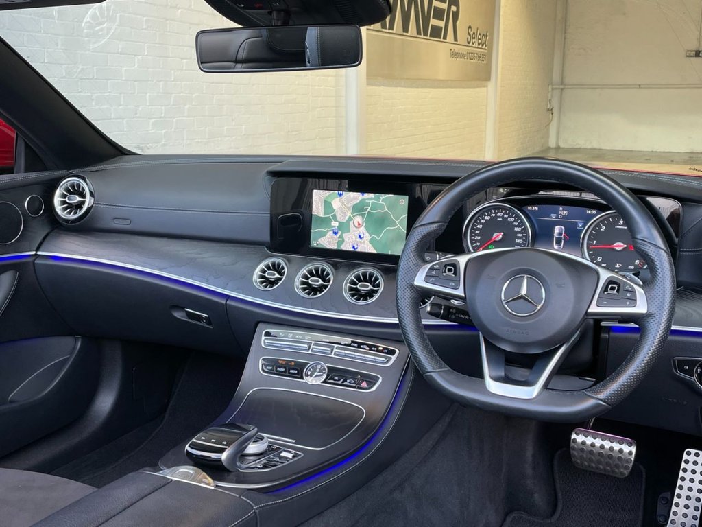 USED 2018 18 MERCEDES-BENZ E-CLASS 2.0 E 220 D AMG LINE PREMIUM 2d 192 BHP 