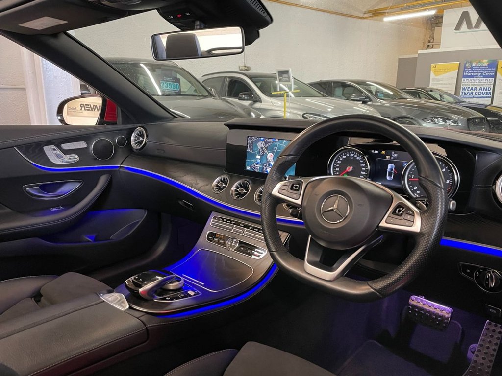 USED 2018 18 MERCEDES-BENZ E-CLASS 2.0 E 220 D AMG LINE PREMIUM 2d 192 BHP 