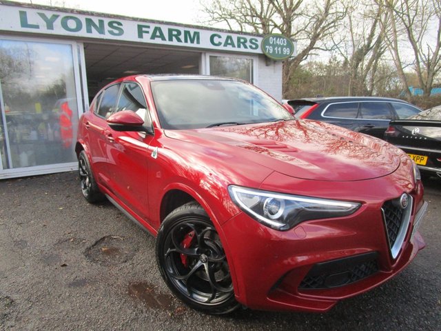 2019 68 Alfa Romeo Stelvio 2.9 V6 BI-TURBO QUADRIFOGLIO Q4 5d 503 BHP AUTOMATIC ALL WHEEL DRIVE *&pound;7,000 FACTORY EXTRAS*