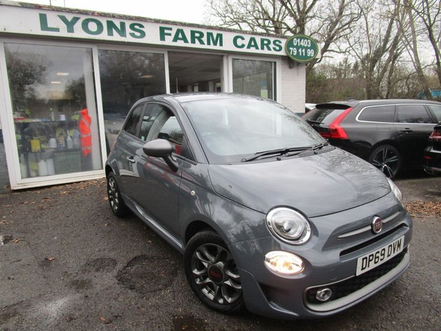 2019 69 Fiat 500 1.2 SPORT DUALOGIC 3d 69 BHP NEW SHAPE AUTOMATIC