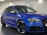 USED 2016 16 AUDI RS3 2.5 SPORTBACK QUATTRO NAV 5d 362 BHP PAN ROOF, SUPER SPORT SEATS!
