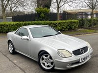 USED 2002 51 MERCEDES-BENZ SLK 2.0 SLK200 KOMPRESSOR 2d 163 BHP 