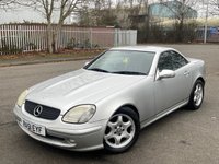 USED 2002 51 MERCEDES-BENZ SLK 2.0 SLK200 KOMPRESSOR 2d 163 BHP 