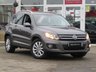USED 2015 65 VOLKSWAGEN TIGUAN 2.0 MATCH TDI BLUEMOTION TECHNOLOGY 5d 148 BHP Finished in NIMBUS GREY with contrasting DARK GREY ALCANTARA trim. This high spec Tiguan has a more sophisticated look to add to its high quality interior and high spec. In short this Tiguan is spacious, comfortable and great to drive, while its raised driving position gives you a great view. Features include, Sat Nav, DAB Radio,  ALLOYS, Auto Parking, Cruise control, Front and Rear Park Sensors and more. Dealer serviced at 9984 miles, 19264 miles, 29235 miles, 37726 miles and at 41322 miles.
