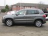 USED 2015 65 VOLKSWAGEN TIGUAN 2.0 MATCH TDI BLUEMOTION TECHNOLOGY 5d 148 BHP Finished in NIMBUS GREY with contrasting DARK GREY ALCANTARA trim. This high spec Tiguan has a more sophisticated look to add to its high quality interior and high spec. In short this Tiguan is spacious, comfortable and great to drive, while its raised driving position gives you a great view. Features include, Sat Nav, DAB Radio,  ALLOYS, Auto Parking, Cruise control, Front and Rear Park Sensors and more. Dealer serviced at 9984 miles, 19264 miles, 29235 miles, 37726 miles and at 41322 miles.