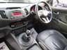 USED 2012 12 KIA SPORTAGE 2.0 CRDI KX-3 5d 134 BHP Finished in PHANTOM BLACK with contrasting FULL BLACK LEATHER SEATS. The Kia Sportage is one of the best MPV's on the market today, It offers striking looks and makes an ideal family SUV with great specification. Features include Full Panoramic Sunroof, Cruise Control, Power folding Mirrors, 18" Alloys, Heated Leather Seats, Blue Tooth and much more. Dealer serviced at 7116 miles, 14103 miles, 20433 miles, 27765 miles, 33777 miles, 39208 miles, 56310 miles and on arrival at 75468 miles.