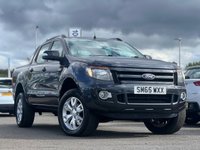 USED 2015 65 FORD RANGER 3.2 WILDTRAK 4X4 DCB TDCI 4d 197 BHP 2 KEYS + PRIVACY GLASS +