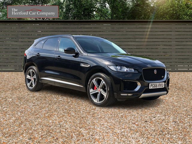 2017 66 Jaguar F-Pace 3.0 V6 S AWD 5d 296 BHP