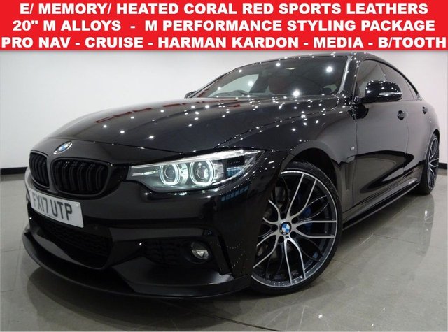 2017 17 BMW 4 Series Gran Coupe 3.0 440I (326 PS) M SPORT AUTO ( EURO 6 ) 5DR (S/S) + M PERFORMANCE BODY KIT + 20