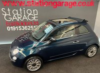 USED 2015 15 FIAT 500C 1.2 CULT 3d 69 BHP 1 OWNR CAR+&pound;30 TAX LEATHER INT