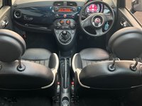USED 2015 15 FIAT 500C 1.2 CULT 3d 69 BHP 1 OWNR CAR+&pound;30 TAX LEATHER INT