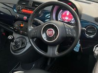 USED 2015 15 FIAT 500C 1.2 CULT 3d 69 BHP 1 OWNR CAR+&pound;30 TAX LEATHER INT