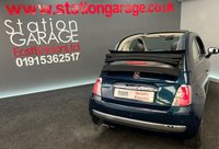 USED 2015 15 FIAT 500C 1.2 CULT 3d 69 BHP 1 OWNR CAR+&pound;30 TAX LEATHER INT