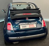 USED 2015 15 FIAT 500C 1.2 CULT 3d 69 BHP 1 OWNR CAR+&pound;30 TAX LEATHER INT
