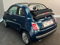 USED 2015 15 FIAT 500C 1.2 CULT 3d 69 BHP 1 OWNR CAR+&pound;30 TAX LEATHER INT