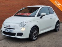 USED 2014 14 FIAT 500 1.2 S 3d 69 BHP VERY LOW MILES - GREAT SPEC  - SUPERB CONDITION