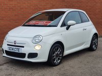USED 2014 14 FIAT 500 1.2 S 3d 69 BHP VERY LOW MILES - GREAT SPEC  - SUPERB CONDITION