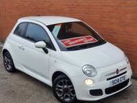 USED 2014 14 FIAT 500 1.2 S 3d 69 BHP VERY LOW MILES - GREAT SPEC  - SUPERB CONDITION