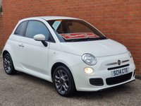USED 2014 14 FIAT 500 1.2 S 3d 69 BHP VERY LOW MILES - GREAT SPEC  - SUPERB CONDITION