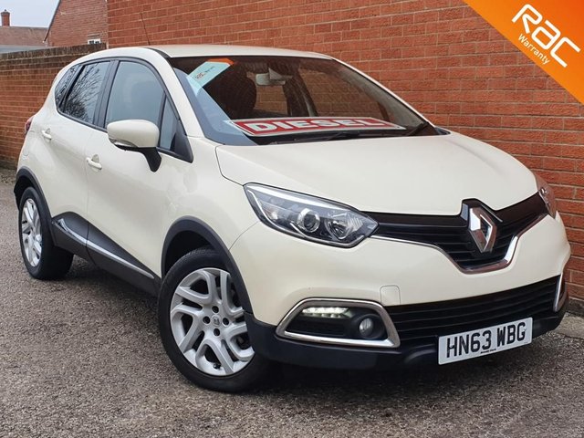 2013 63 Renault Captur 1.5 DYNAMIQUE MEDIANAV ENERGY DCI S/S 5d 90 BHP