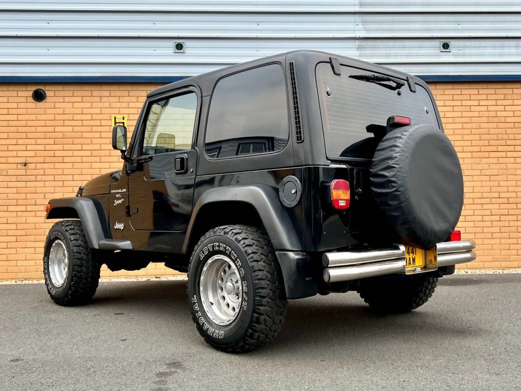 USED 2000 W JEEP WRANGLER 4.0 SPORT Convertible // 3d // 174 BHP // px swap  