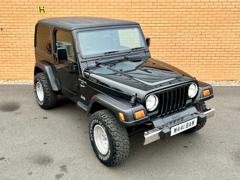 USED 2000 W JEEP WRANGLER 4.0 SPORT Convertible // 3d // 174 BHP // px swap  