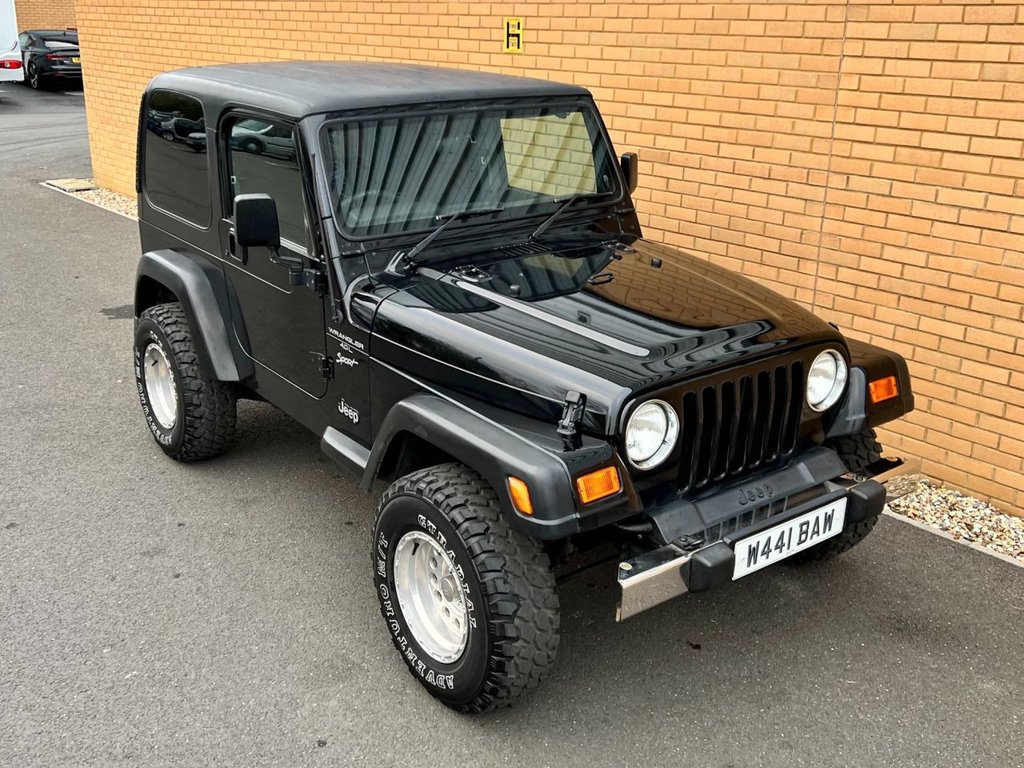 USED 2000 W JEEP WRANGLER 4.0 SPORT Convertible // 3d // 174 BHP // px swap  