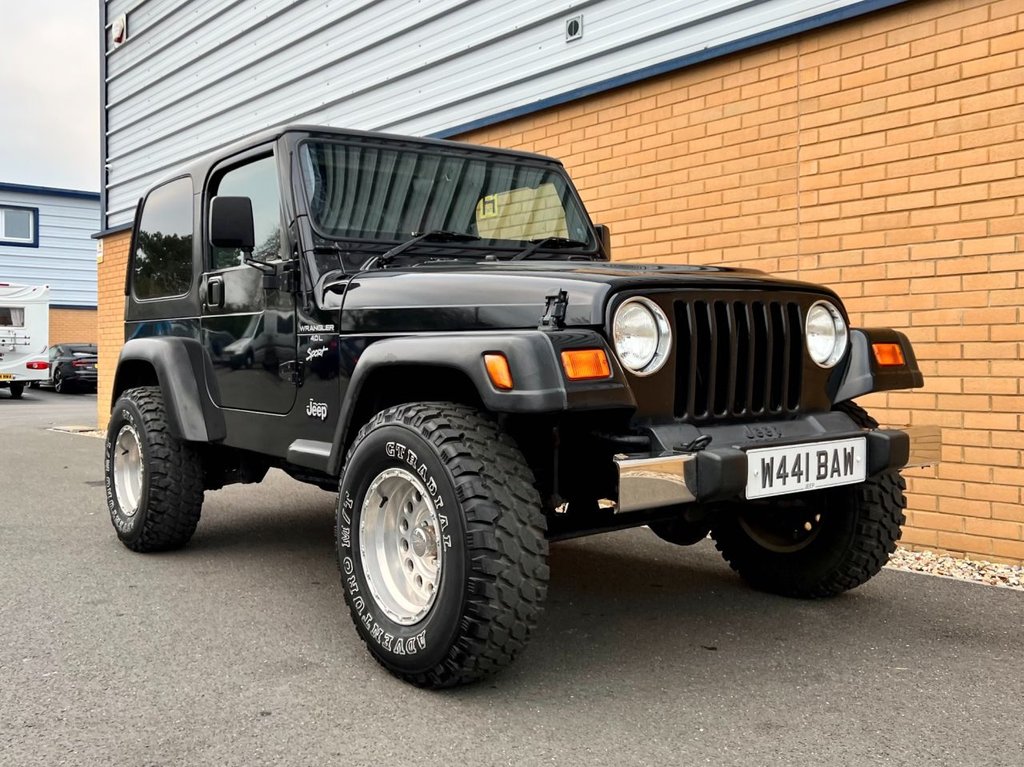 USED 2000 W JEEP WRANGLER 4.0 SPORT Convertible // 3d // 174 BHP // px swap  