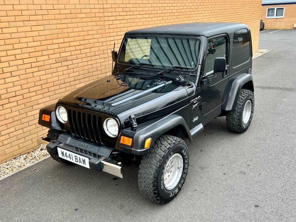USED 2000 W JEEP WRANGLER 4.0 SPORT Convertible // 3d // 174 BHP // px swap  