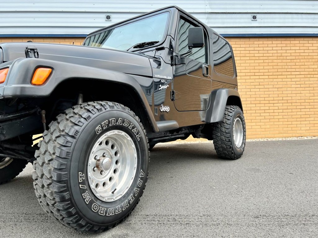 USED 2000 W JEEP WRANGLER 4.0 SPORT Convertible // 3d // 174 BHP // px swap  