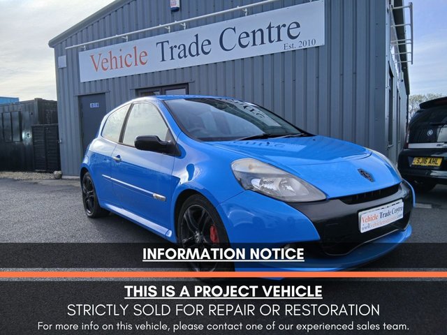 2009 CLIO 2.0 RENAULTSPORT 3D 197 BHP YEAR 2009 MILEAGE 115,535 MILES FUEL TYPE... photo