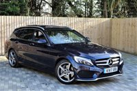 USED 2017 17 MERCEDES-BENZ C-CLASS 2.1 C 250 D AMG LINE PREMIUM PLUS 5d 204 BHP Burmester, PanRoof, LED, Camera