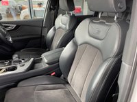 USED 2015 65 AUDI Q7 3.0 TDI QUATTRO S LINE 5d 269 BHP +  BLACK LEATHER/ALCANTARA WITH HEATED SEATS + BLUETOOTH + FULL SERVICE HISTORY + SATELLITE  NAVIGATION +