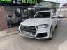 USED 2015 65 AUDI Q7 3.0 TDI QUATTRO S LINE 5d 269 BHP +  BLACK LEATHER/ALCANTARA WITH HEATED SEATS + BLUETOOTH + FULL SERVICE HISTORY + SATELLITE  NAVIGATION +