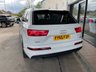 USED 2015 65 AUDI Q7 3.0 TDI QUATTRO S LINE 5d 269 BHP +  BLACK LEATHER/ALCANTARA WITH HEATED SEATS + BLUETOOTH + FULL SERVICE HISTORY + SATELLITE  NAVIGATION +