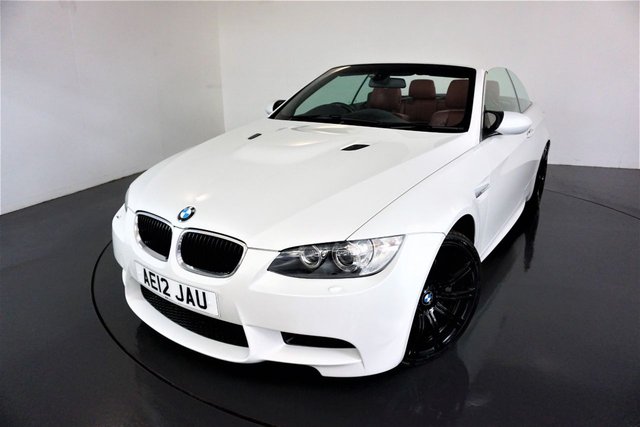 2012 12 BMW M3 4.0 M3 2d AUTO 415 BHP-3 FORMER KEEPERS-MINERAL WHITE PEARL-RED NOVILLO LEATHER-ELECTRIC MEMORY SEAT-HEATED FRONT SEATS-REAR PARKING SENSORS-XENON LIGHTS-AIR CONDITIONING-CRUISE CONTROL-PROFESSIONAL NAVIGATION-BLUETOOTH-CLIMATE CONTROL