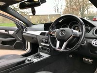 USED 2012 61 MERCEDES-BENZ C CLASS 1.8 C180 BLUEEFFICIENCY AMG SPORT 2d 156 BHP Stunning Low Mileage And Big Specification AMG Petrol Coupe !