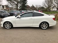 USED 2012 61 MERCEDES-BENZ C CLASS 1.8 C180 BLUEEFFICIENCY AMG SPORT 2d 156 BHP Stunning Low Mileage And Big Specification AMG Petrol Coupe !