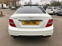 USED 2012 61 MERCEDES-BENZ C CLASS 1.8 C180 BLUEEFFICIENCY AMG SPORT 2d 156 BHP Stunning Low Mileage And Big Specification AMG Petrol Coupe !
