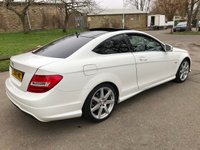 USED 2012 61 MERCEDES-BENZ C CLASS 1.8 C180 BLUEEFFICIENCY AMG SPORT 2d 156 BHP Stunning Low Mileage And Big Specification AMG Petrol Coupe !