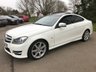 USED 2012 61 MERCEDES-BENZ C CLASS 1.8 C180 BLUEEFFICIENCY AMG SPORT 2d 156 BHP Stunning Low Mileage And Big Specification AMG Petrol Coupe !