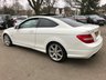 USED 2012 61 MERCEDES-BENZ C CLASS 1.8 C180 BLUEEFFICIENCY AMG SPORT 2d 156 BHP Stunning Low Mileage And Big Specification AMG Petrol Coupe !